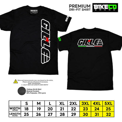 Gille Side Print | Premium Riding Dri-Fit Shirt - BIKECO APPARELS
