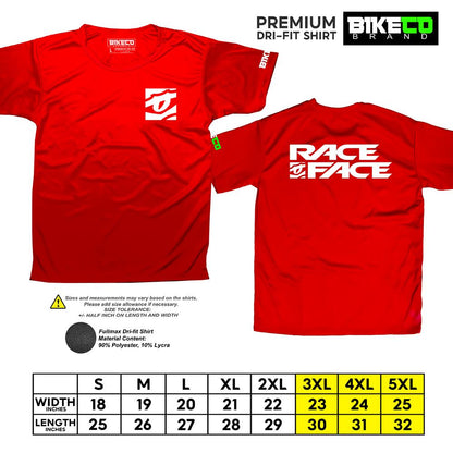 Race Face Pocket Print | Premium Riding Dri-Fit Shirt