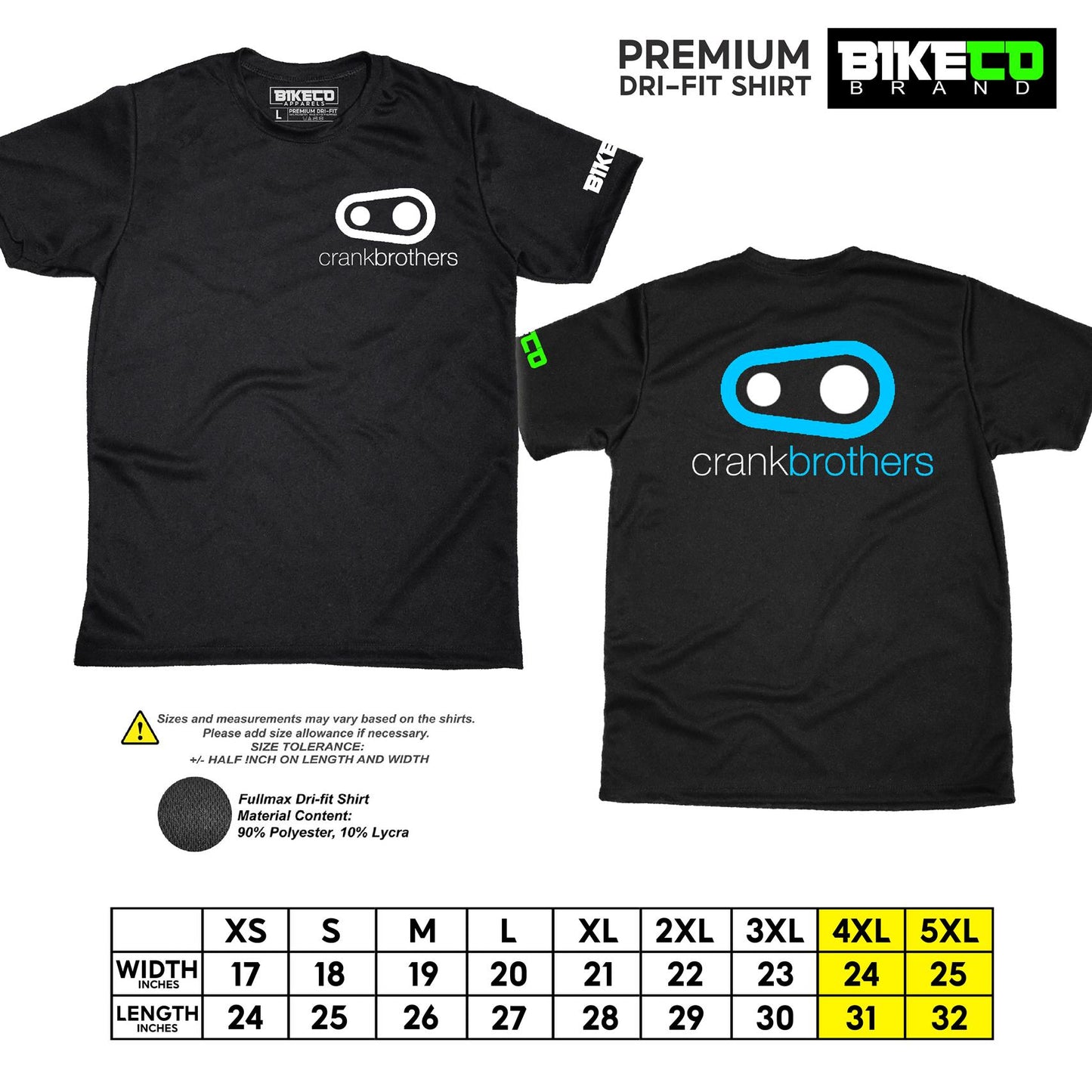 Crank Brothers Pocket Print | Premium Riding Dri-Fit Shirt