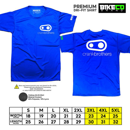 Crank Brothers Pocket Print | Premium Riding Dri-Fit Shirt