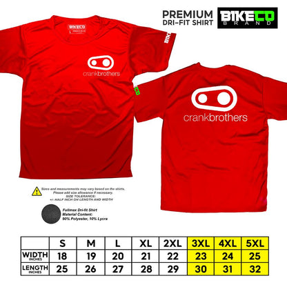 Crank Brothers Pocket Print | Premium Riding Dri-Fit Shirt