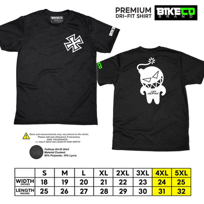 Da Bomb Pocket Print | Premium Riding Dri-Fit Shirt
