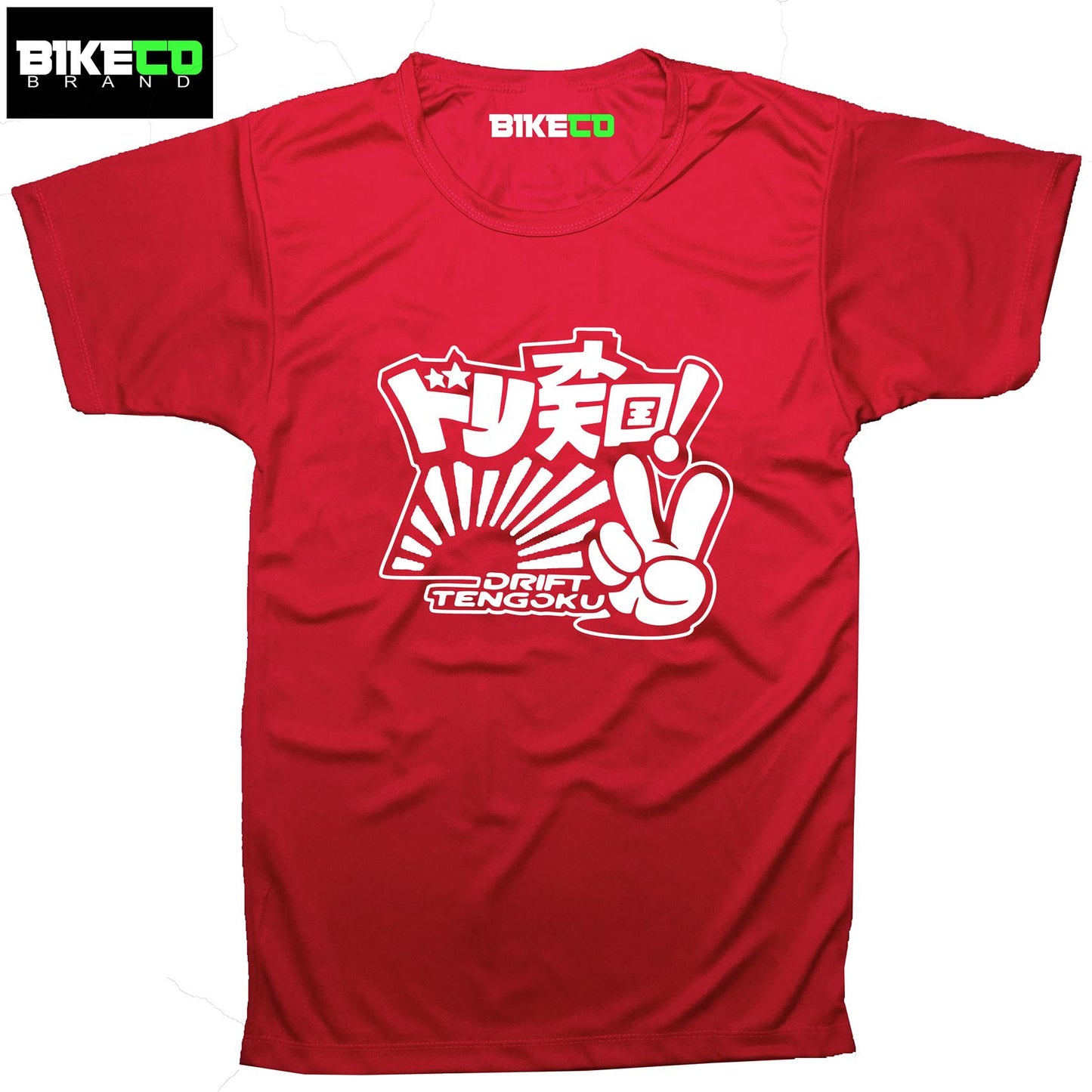 Drift Tengoku Riding Dri-Fit Shirt | BIKECO Brand Collections - BIKECO APPARELS