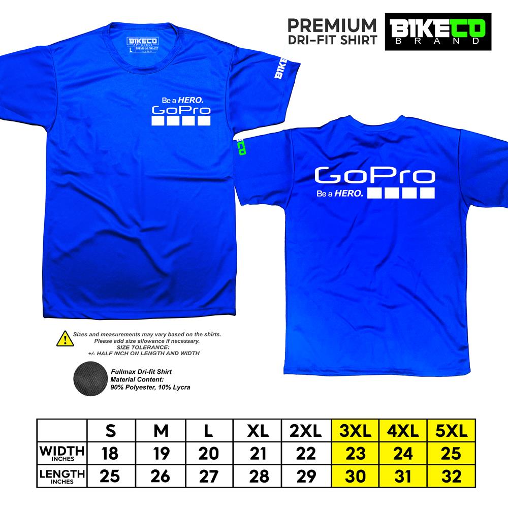 Go Pro Pocket Print | Premium Riding Dri-Fit Shirt