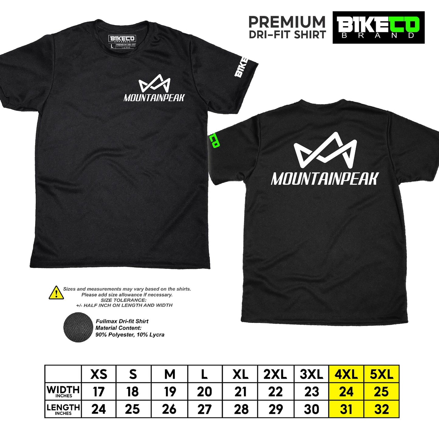 Mountainpeak Pocket Print | Premium Riding Dri-Fit Shirt