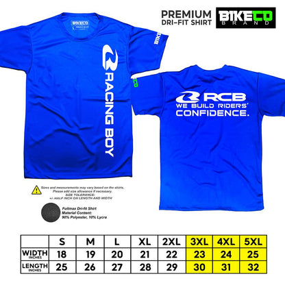 Racing Boy Side Print | Premium Riding Dri-Fit Shirt - BIKECO APPARELS