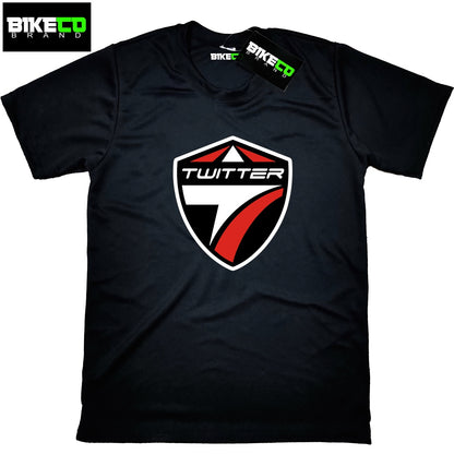 Twitter Cycling Dri-Fit Shirt | BIKECO Brand Collections
