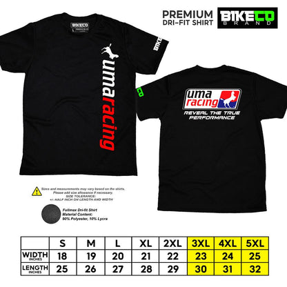 UMA Side Print | Premium Riding Dri-Fit Shirt - BIKECO APPARELS