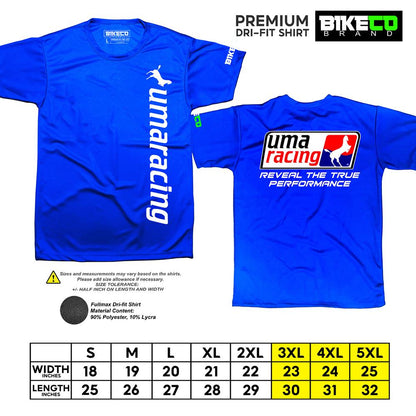 UMA Side Print | Premium Riding Dri-Fit Shirt - BIKECO APPARELS