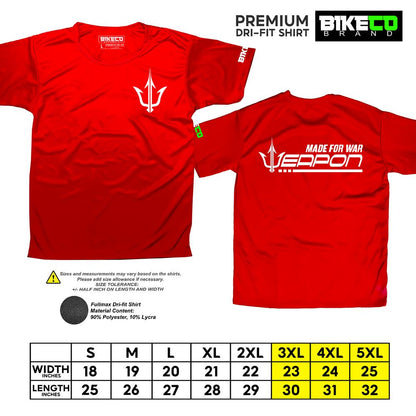 Weapon Pocket Print | Premium Riding Dri-Fit Shirt